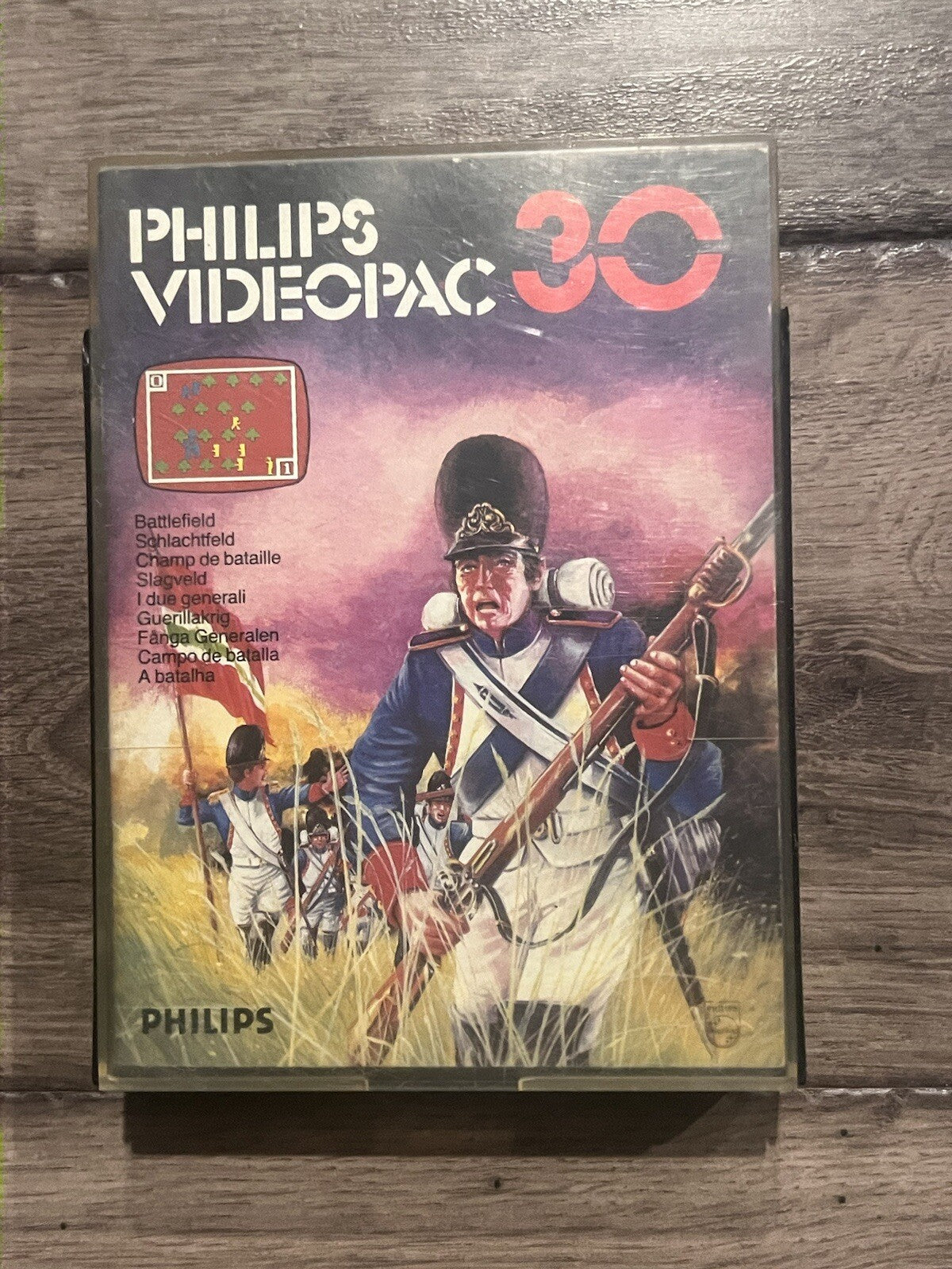 Philips Videopac N° Number 30 Battlefield Champ De Bataille G7000