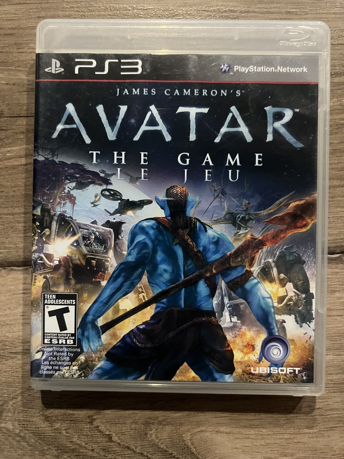 James Cameron's Avatar The Game (Playstation 3, 2009) NO MANUAL