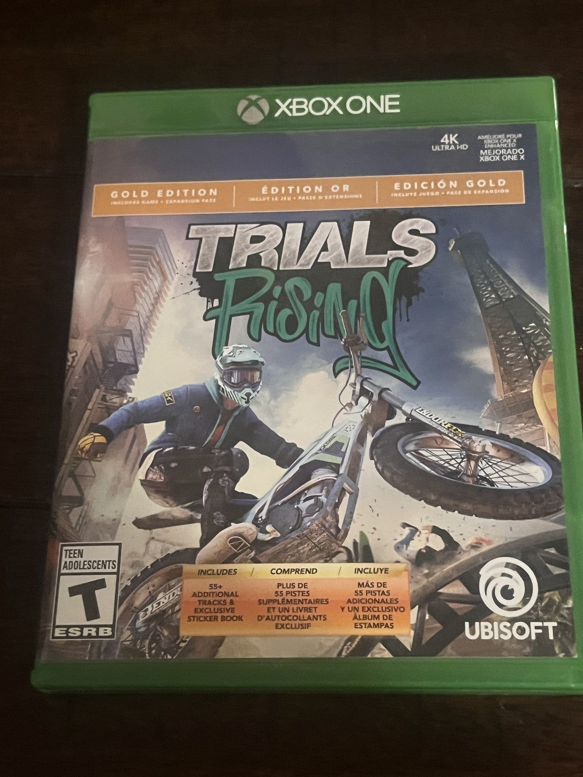 Trials Rising: Gold Edition (Microsoft Xbox One, 2019) CIB COMPLETE