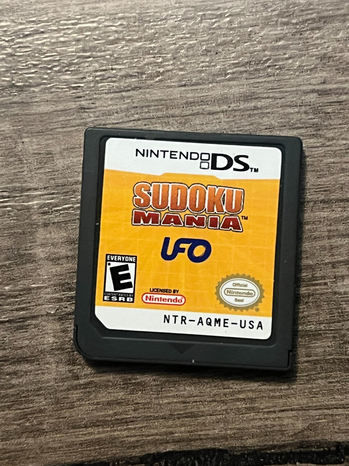 Sudoku Mania (Nintendo DS, 2006) CART ONLY