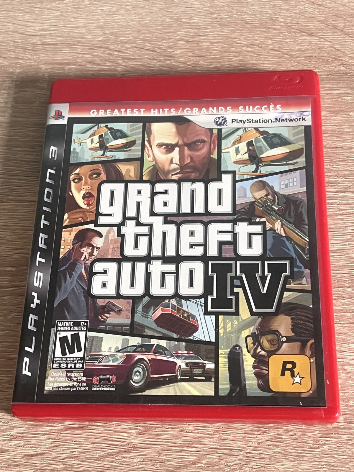 Grand Theft Auto IV (PlayStation 3, PS3 2008) NO MANUAL