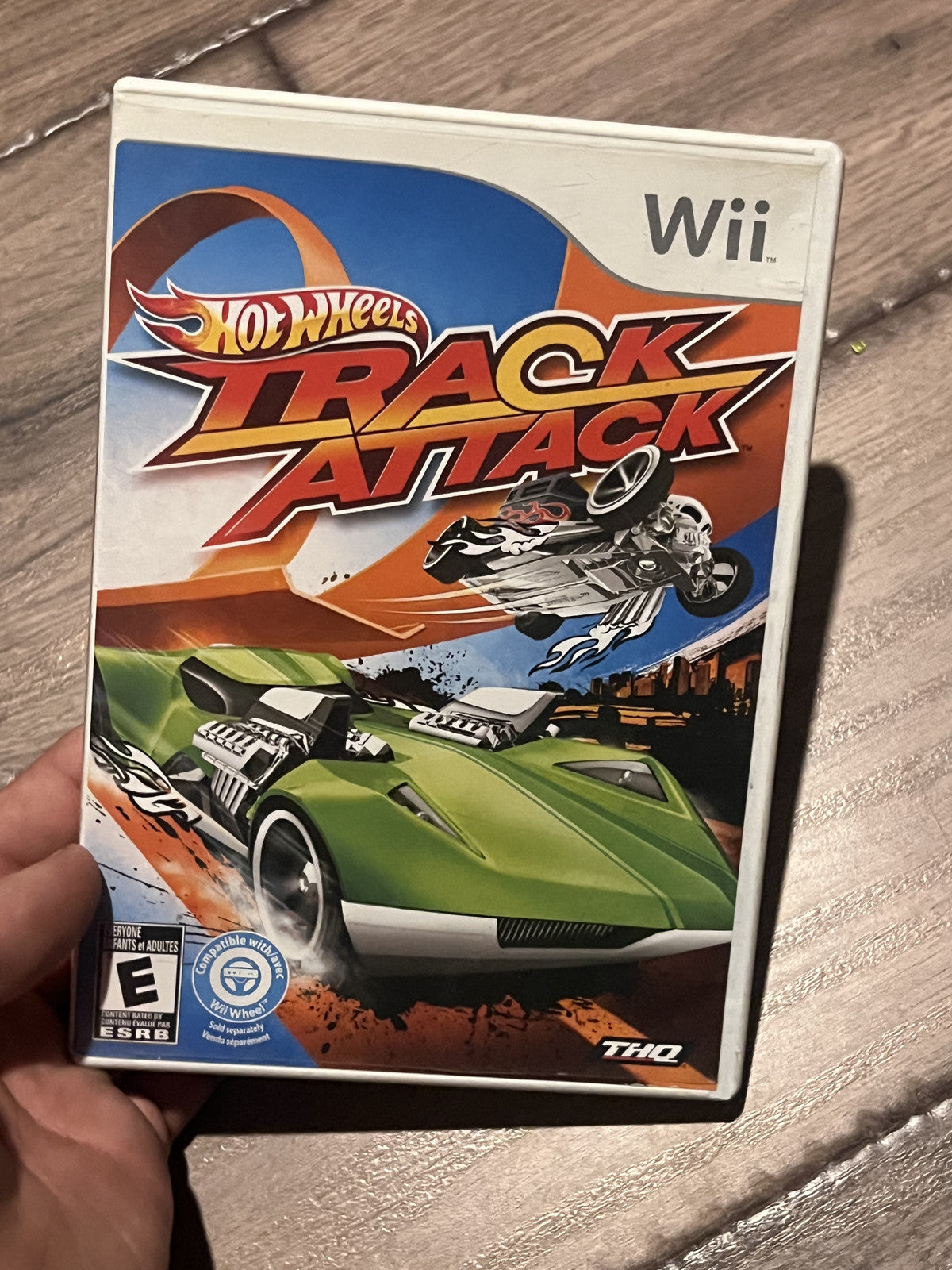 Hot Wheels: Track Attack (Nintendo Wii, 2010) CIB COMPLETE
