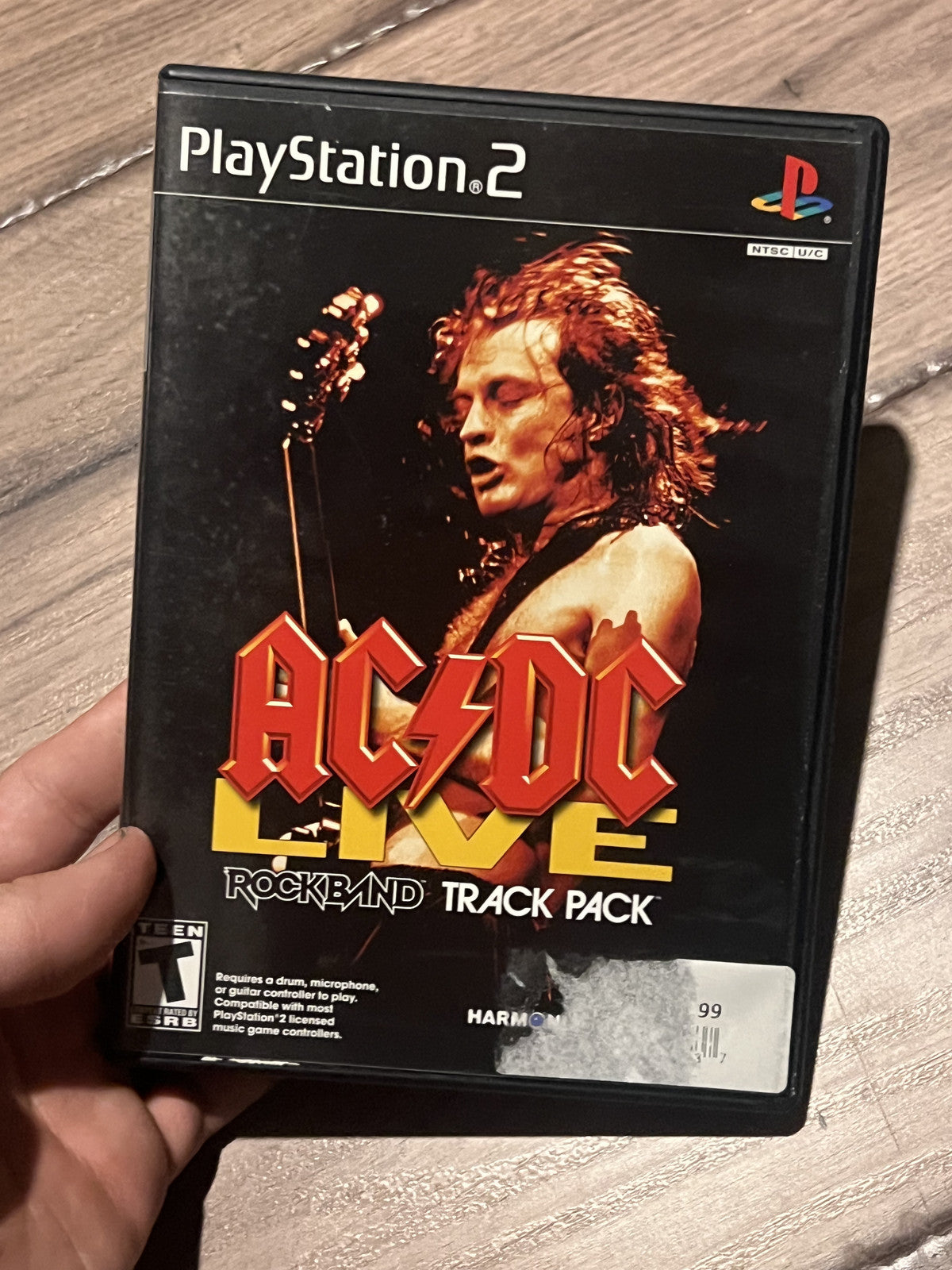AC/DC Live Rock Band Track Pack (Sony Playstation 2, 2008) CIB COMPLETE