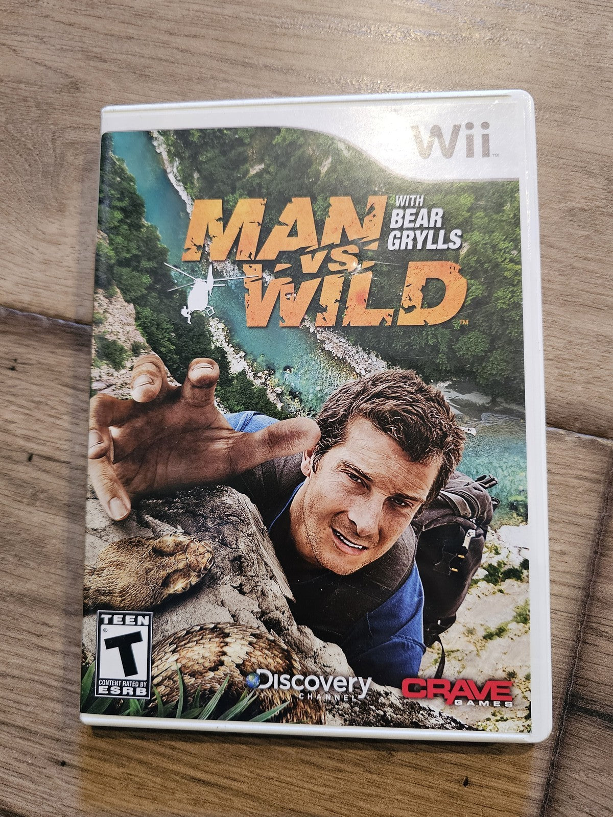 Man vs. Wild (Wii, 2011) CIB COMPLETE