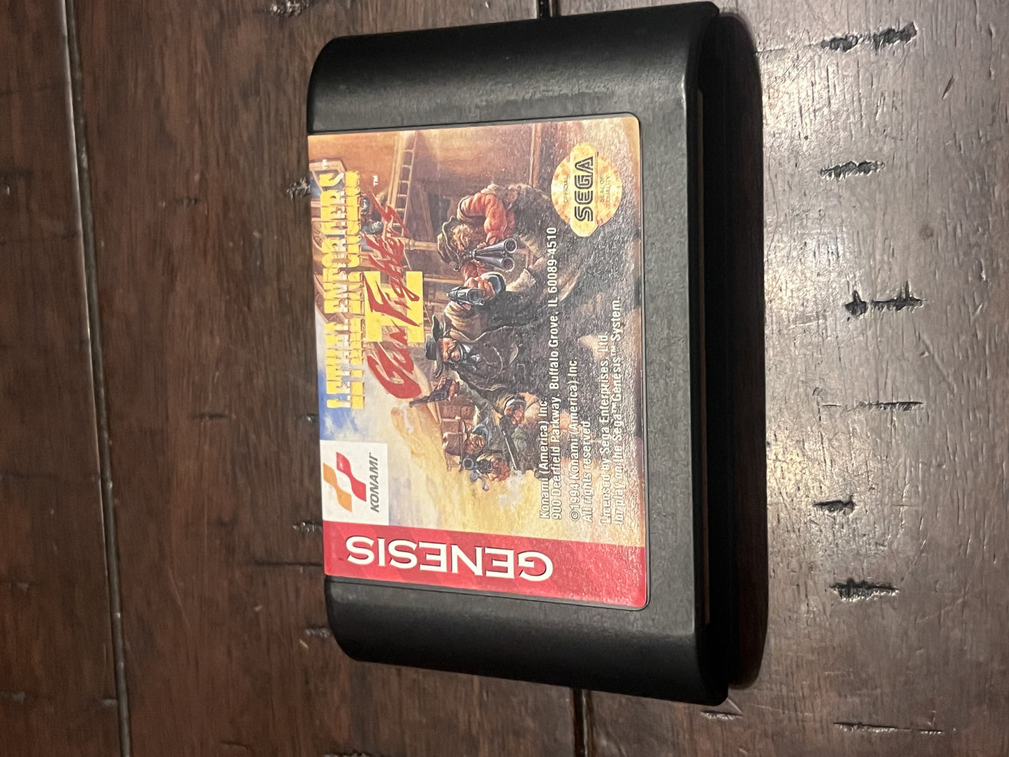 Lethal Enforcers II (Sega Genesis, 1994) CART ONLY