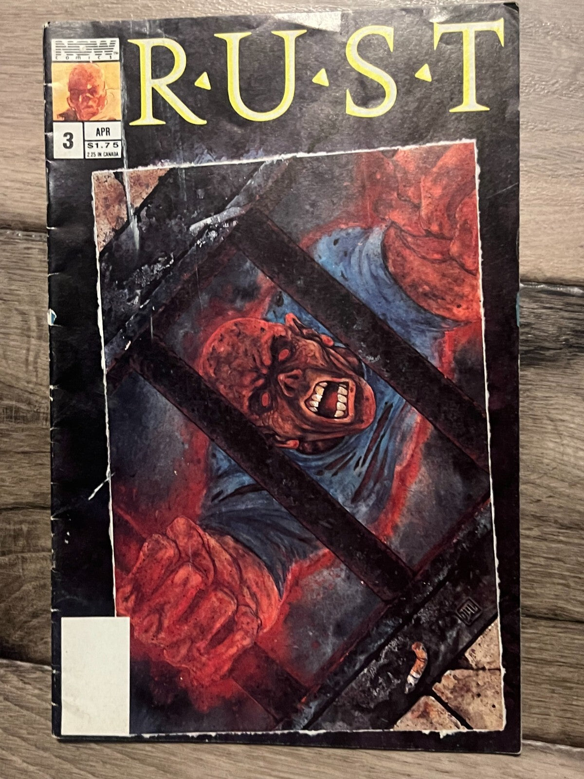 Now Comics: Rust Volume 2 #3 1989