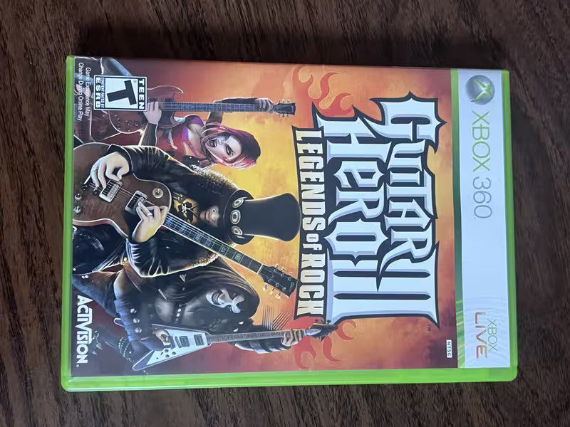 Guitar Hero III Legends of Rock (Microsoft Xbox 360, 2007) CIB COMPLETE