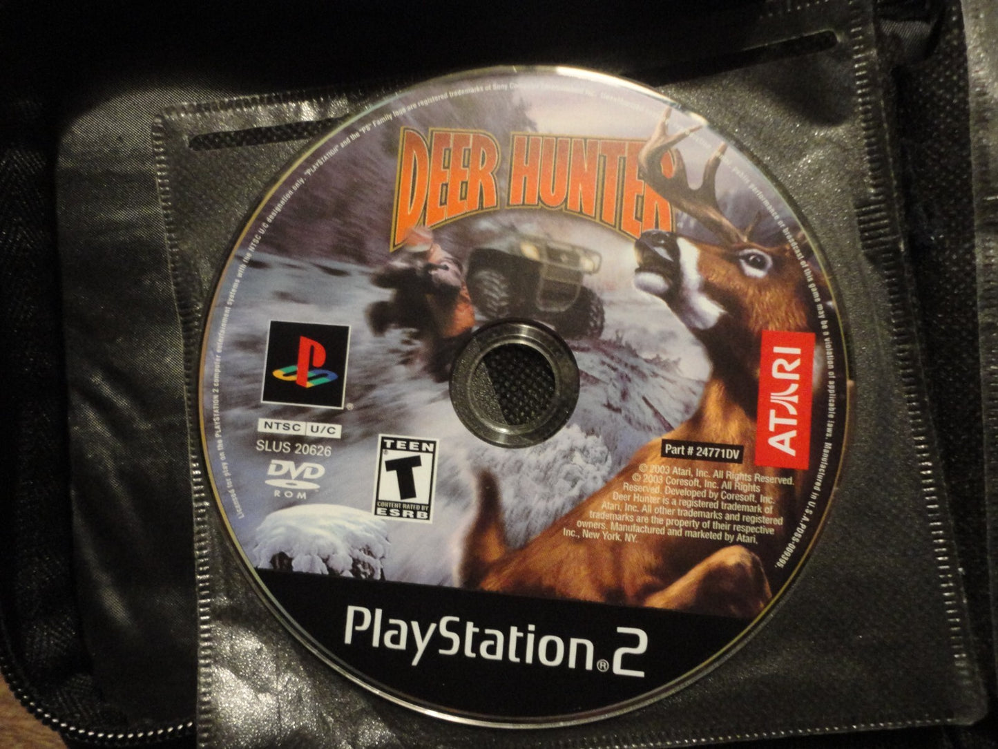 Deer Hunter (Sony PlayStation 2, 2003) DISC ONLY