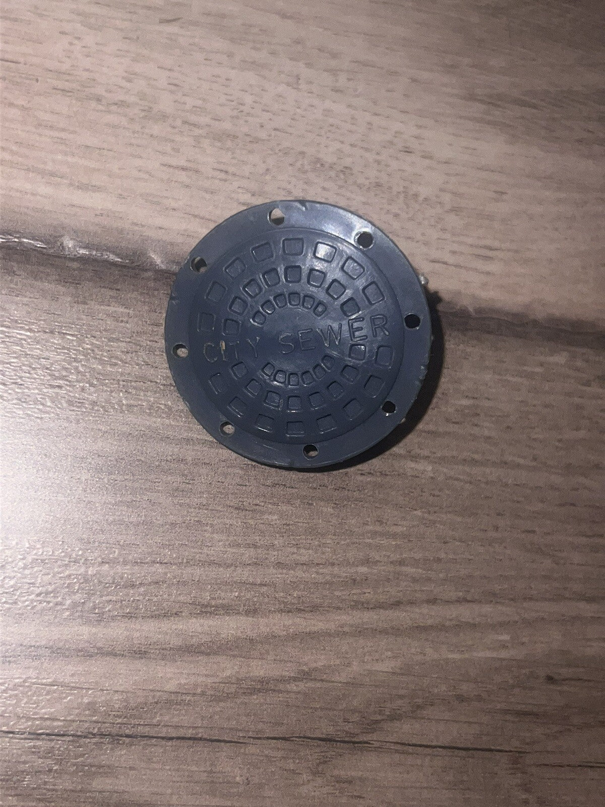 Teenage Ninja Turtles TMNT Rocksteady Shield Original Accessory 1988 City Sewer