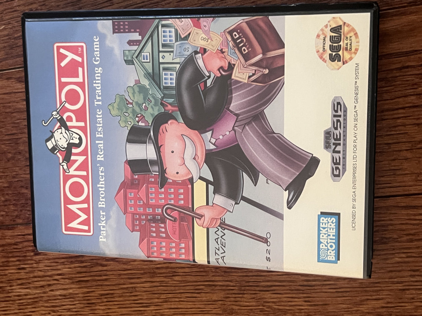 Monopoly (Sega Genesis, 1992) CIB COMPLETE IN BOX
