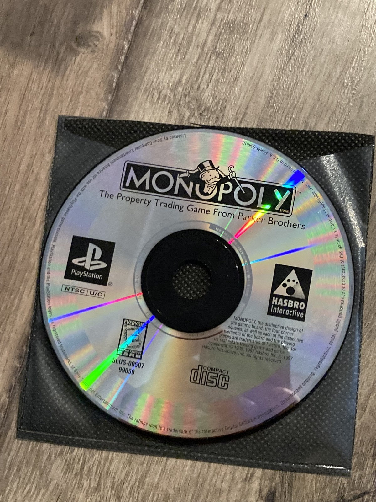 Monopoly (Sony Playstation 1 PS1, 1997) DISC ONLY