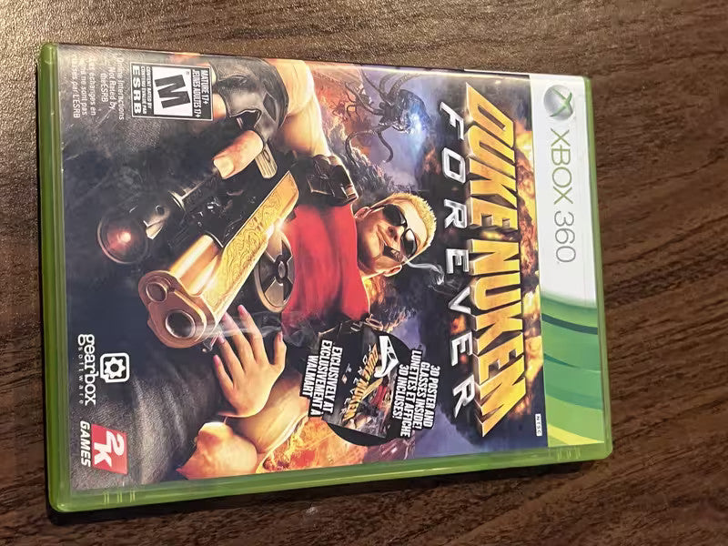 Duke Nukem Forever (Microsoft Xbox 360, 2011) CIB COMPLETE IN BOX