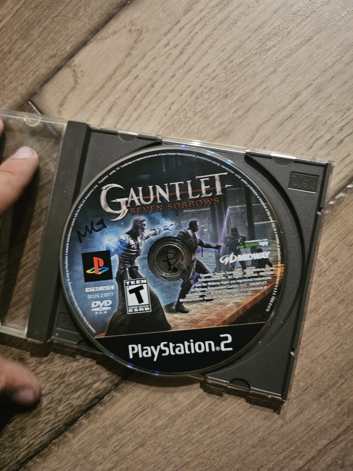 Gauntlet Seven Sorrows (Sony Playstation 2 PS2, 2005) DISC ONLY