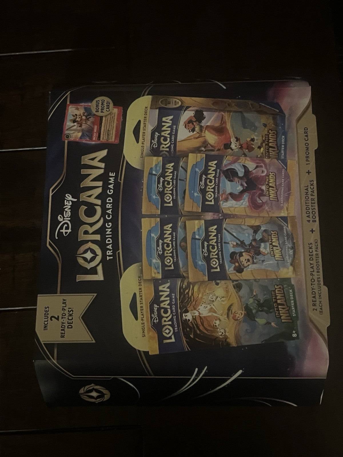 Disney Lorcana Trading Card Game Into The Inklands NEW