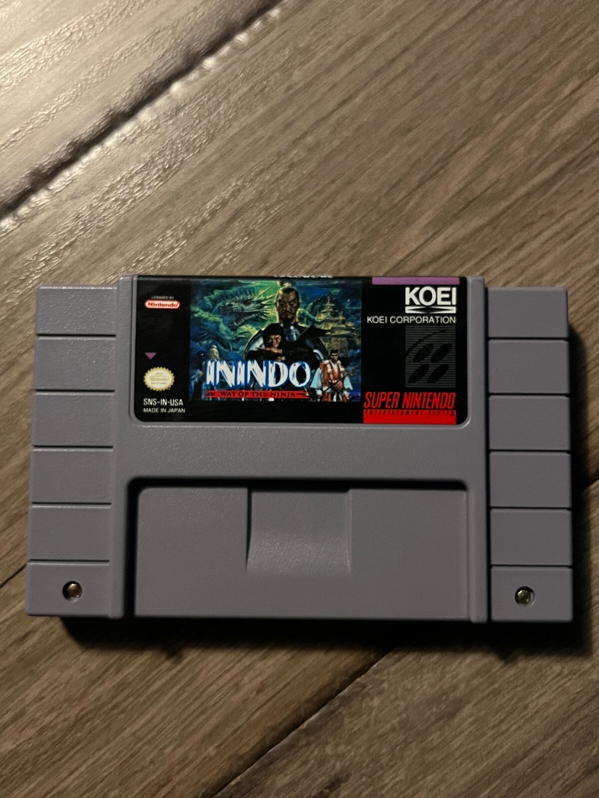 Inindo (Super Nintendo Entertainment System, 1993) CART ONLY