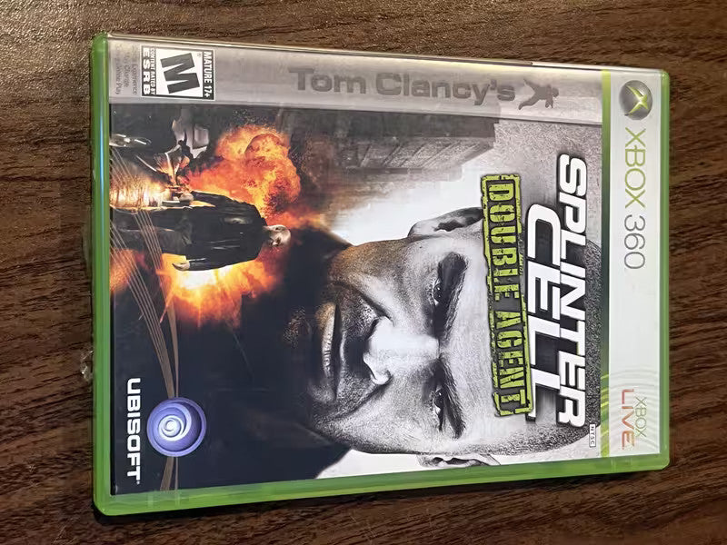 Tom Clancy's: Splinter Cell Double Agent (Microsoft Xbox 360, 2006) NO MANUAL