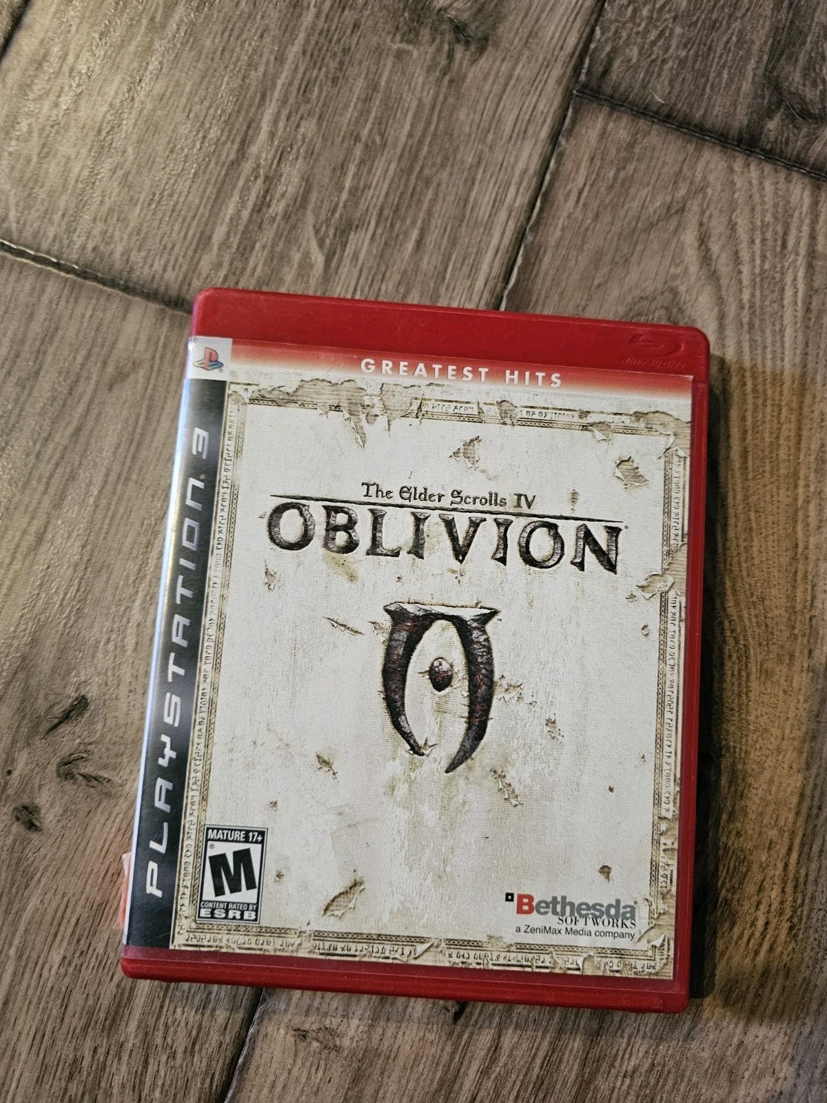 The Elder Scrolls IV: Oblivion (Sony Playstation PS3, 2006) NO MANUAL
