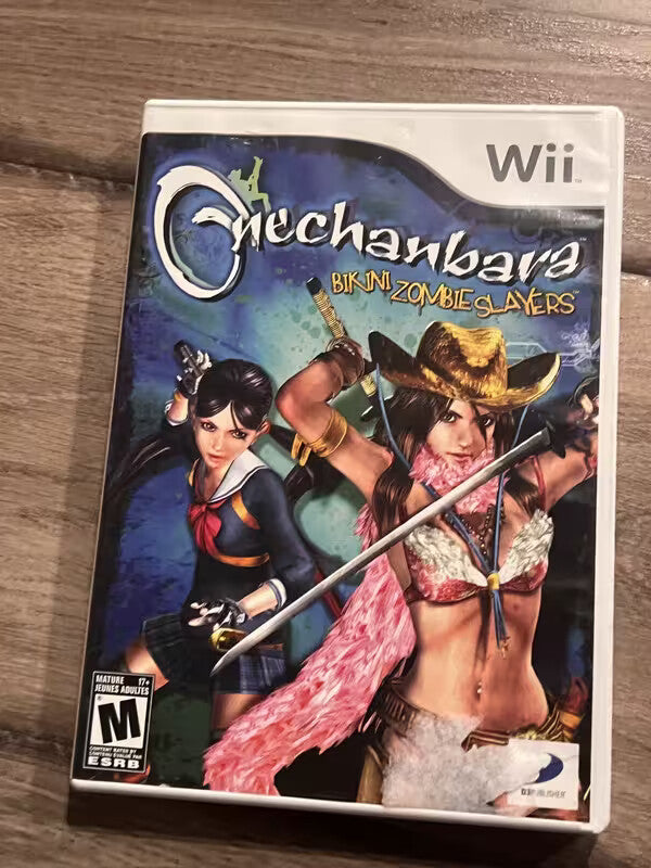 Onechanbara Bikini Zombie Slayers (Nintendo Wii, 2009) CIB