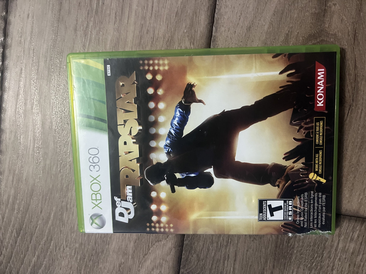 Def Jam Rapstar (Microsoft Xbox 360, 2010) CIB COMPLETE