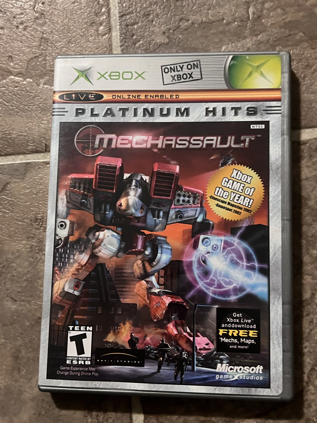 MechAssault: Platinum Hits (Microsoft Xbox, 2002) CIB COMPLETE