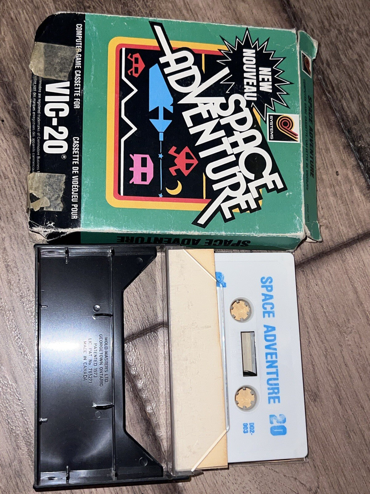 Space Adventure (Commodore Vic 20, 1982) CIB WITH BOX
