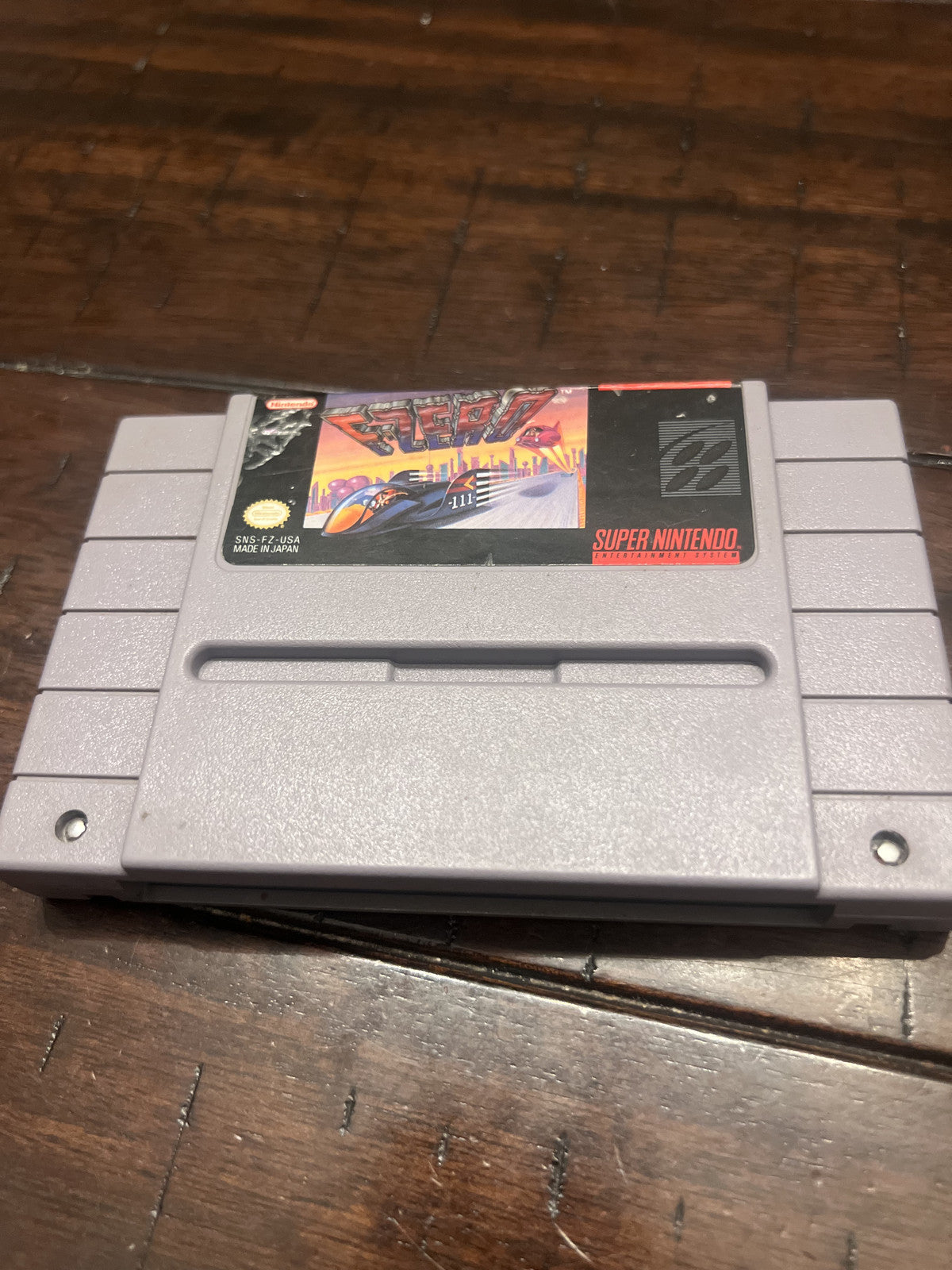 F-Zero (Super Nintendo SNES, 1991) CART ONLY