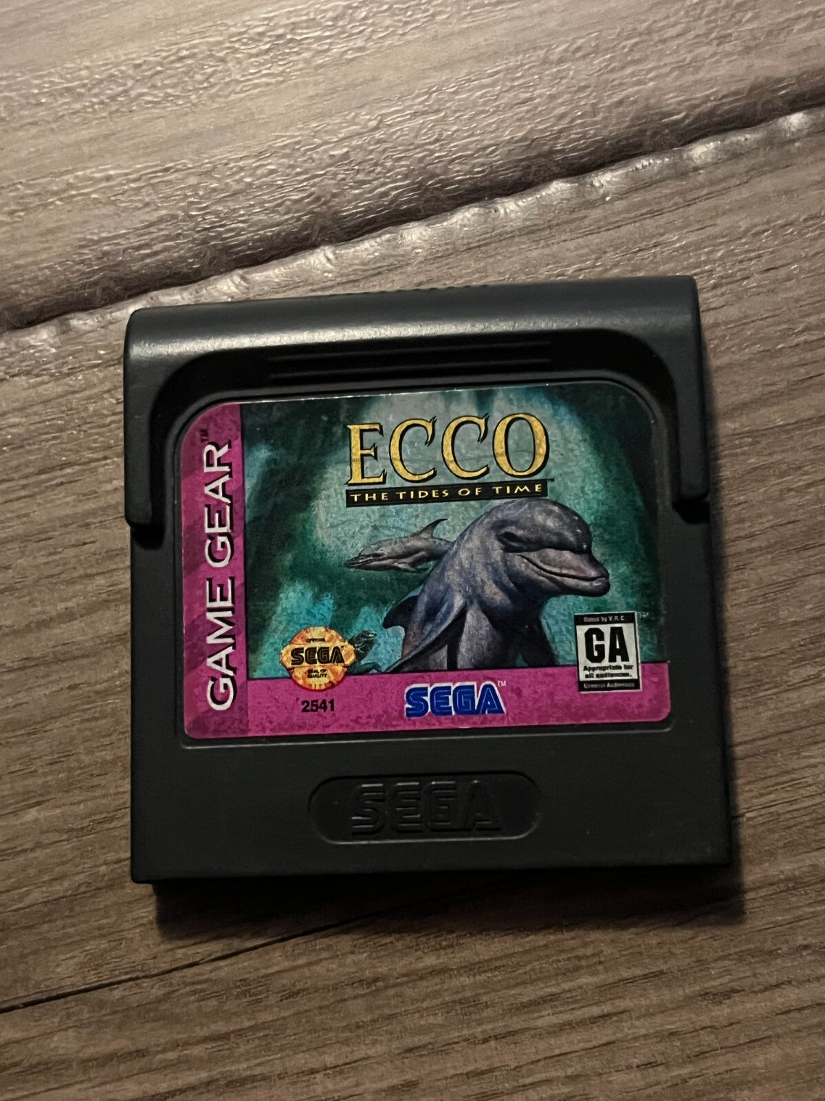 Ecco: The Tides of Time (Sega Game Gear, 1994) CART ONLY