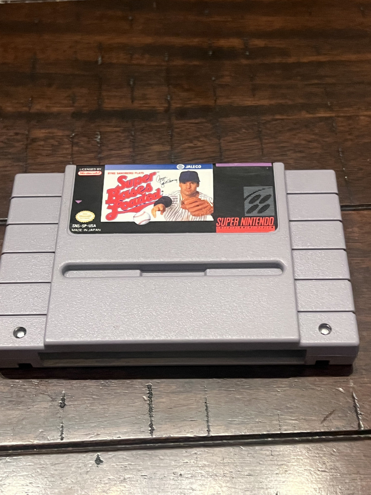 Super Bases Loaded (Super Nintendo SNES, 1991) CART ONLY