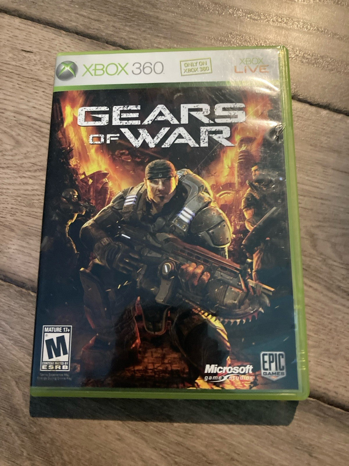 Gears of War (Microsoft Xbox 360, 2006) NO MANUAL