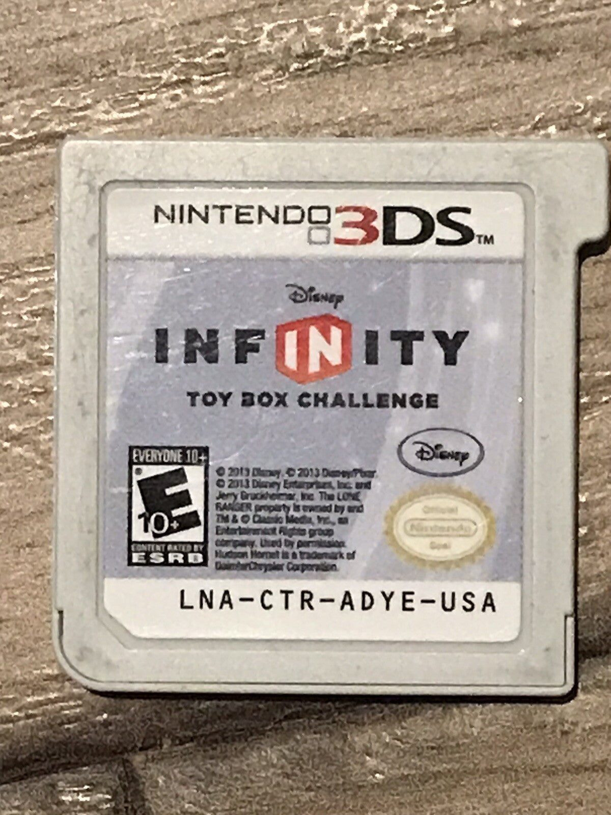 Disney Infinity Toy Box Challenge (Nintendo 3DS, 2014) GAME ONLY