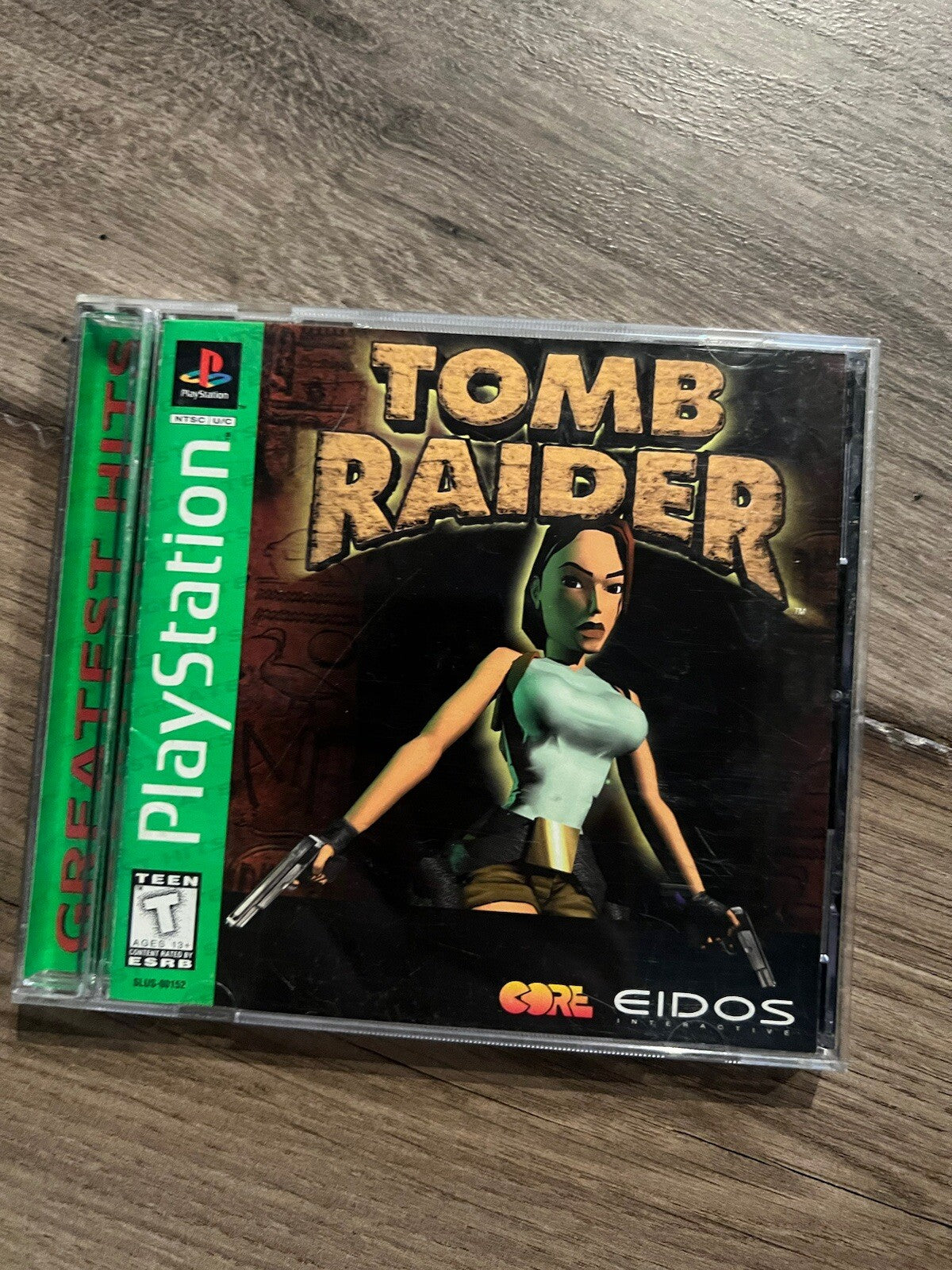 Tomb Raider: Greatest Hits (Sony PlayStation 1, 1996) CIB
