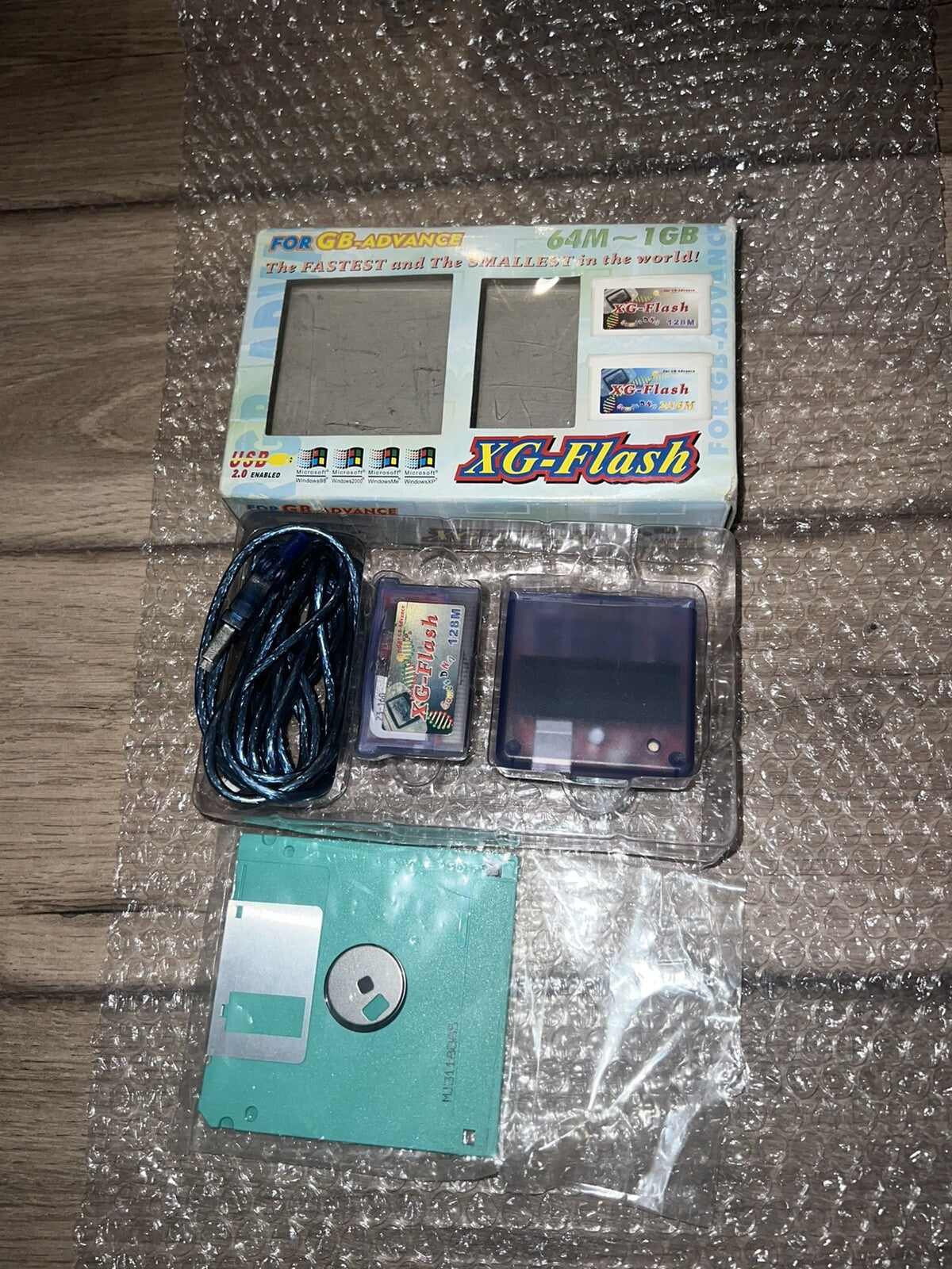XG-Flash For GB-Advance 128M CIB Game Boy Advance to PC USB 2.0 Game's DNA JAPAN