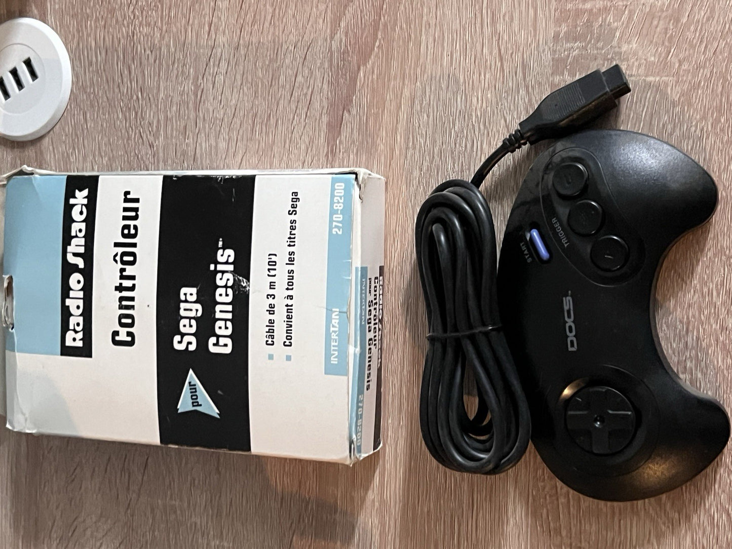 Vintage Radio Shack Sega Genesis 3 Button Controller in Original Box