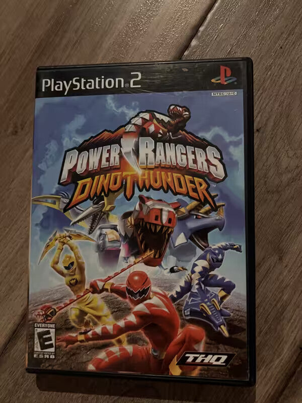 Power Rangers Dino Thunder (Sony Playstation 2, 2004) CIB