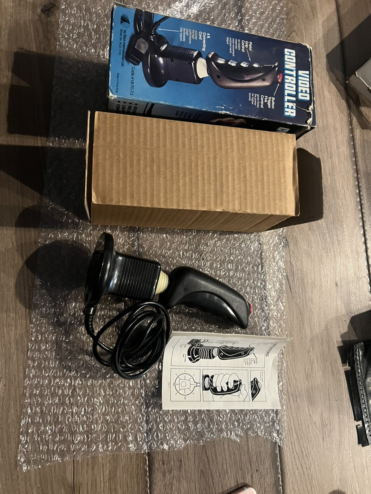 RGA-1170 Joystick Video Controller for Atari and Commodore Systems CIB WITH BOX