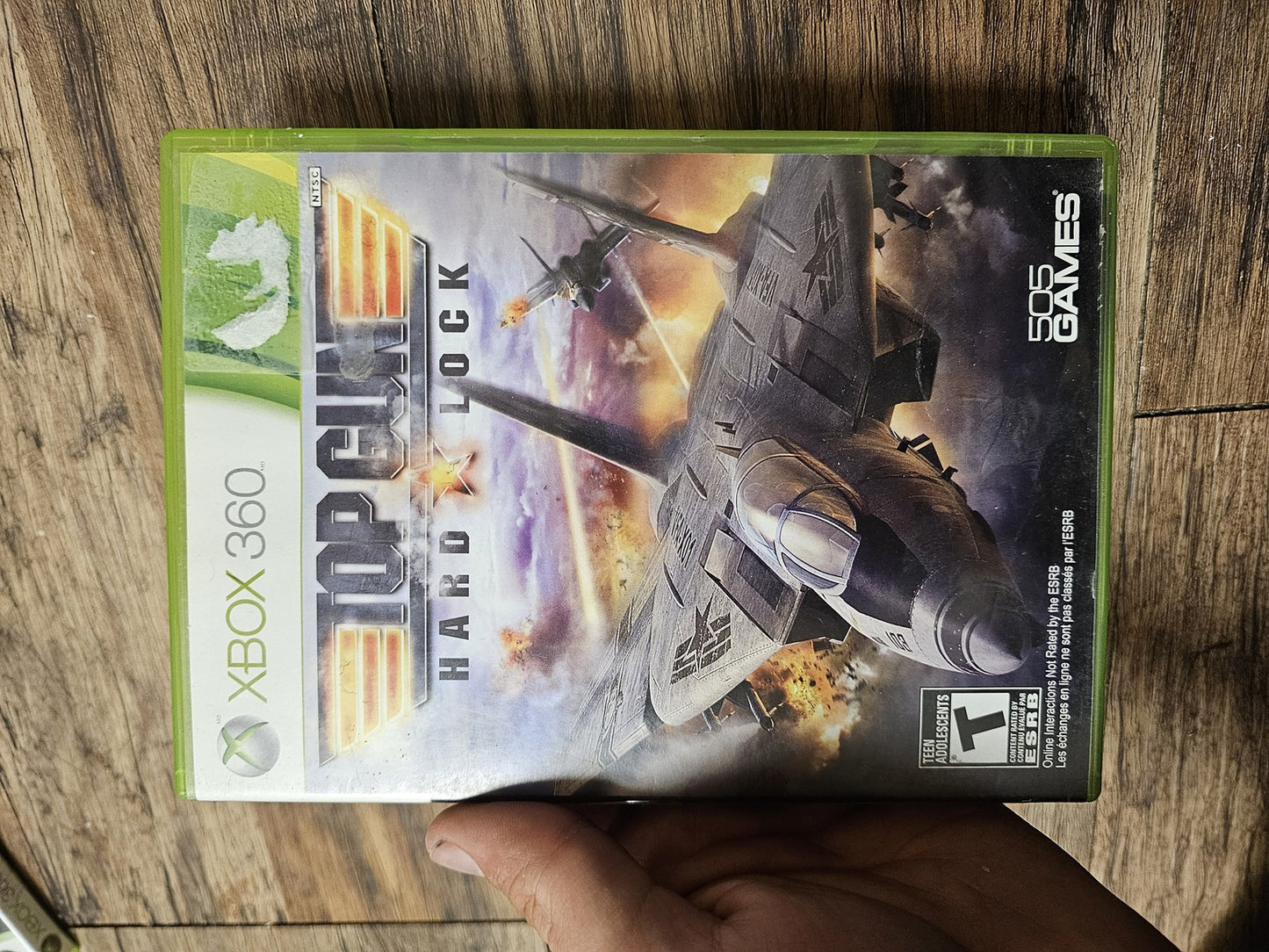 Top Gun Hard Lock (Microsoft Xbox 360, 2012) CIB COMPLETE
