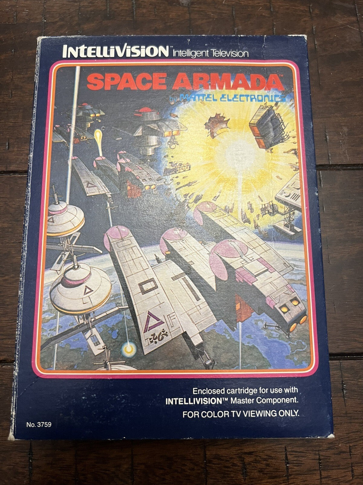 Space Armada (Intellivision, 1981) CIB