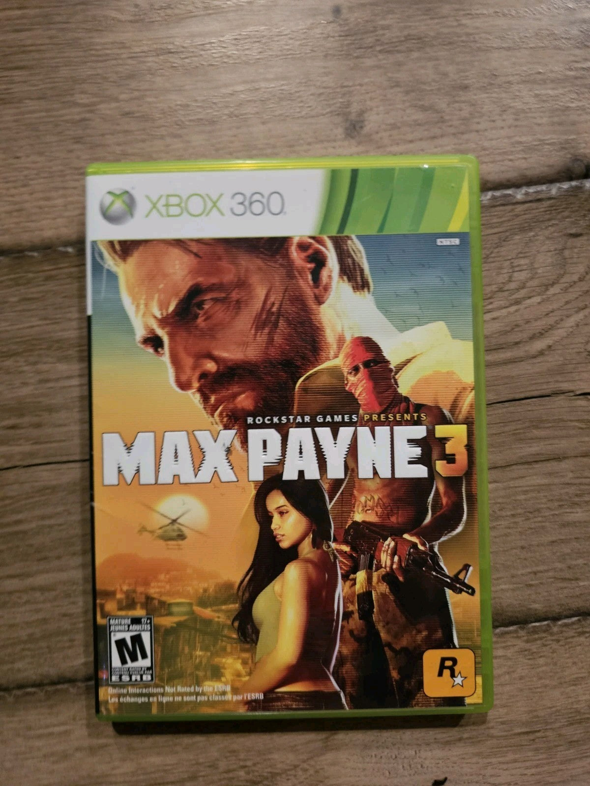 Max Payne 3 (Microsoft Xbox 360, 2012) NO DISC 1