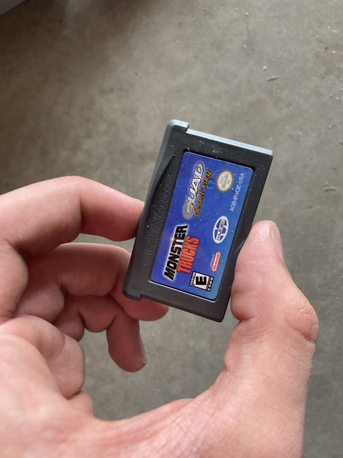 Monster Trucks & Quad Desert Fury (Nintendo Game Boy Advance, 2005) CART ONLY