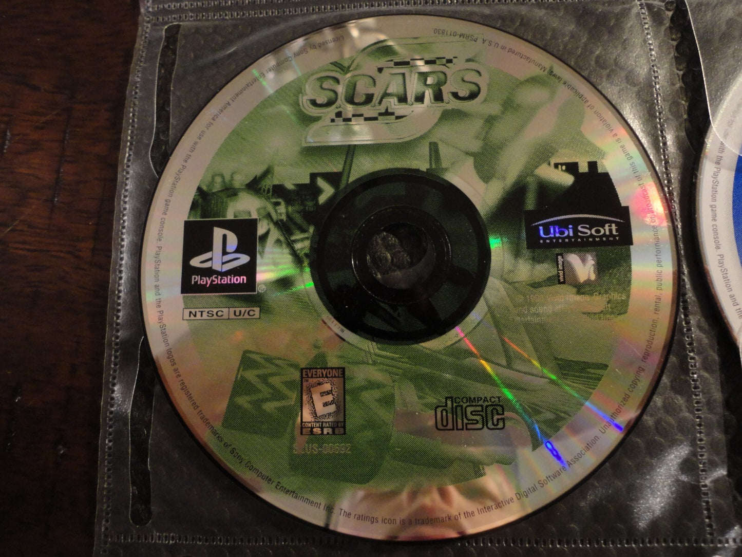 S.C.A.R.S (Sony PlayStation 1, 1998) DISC ONLY