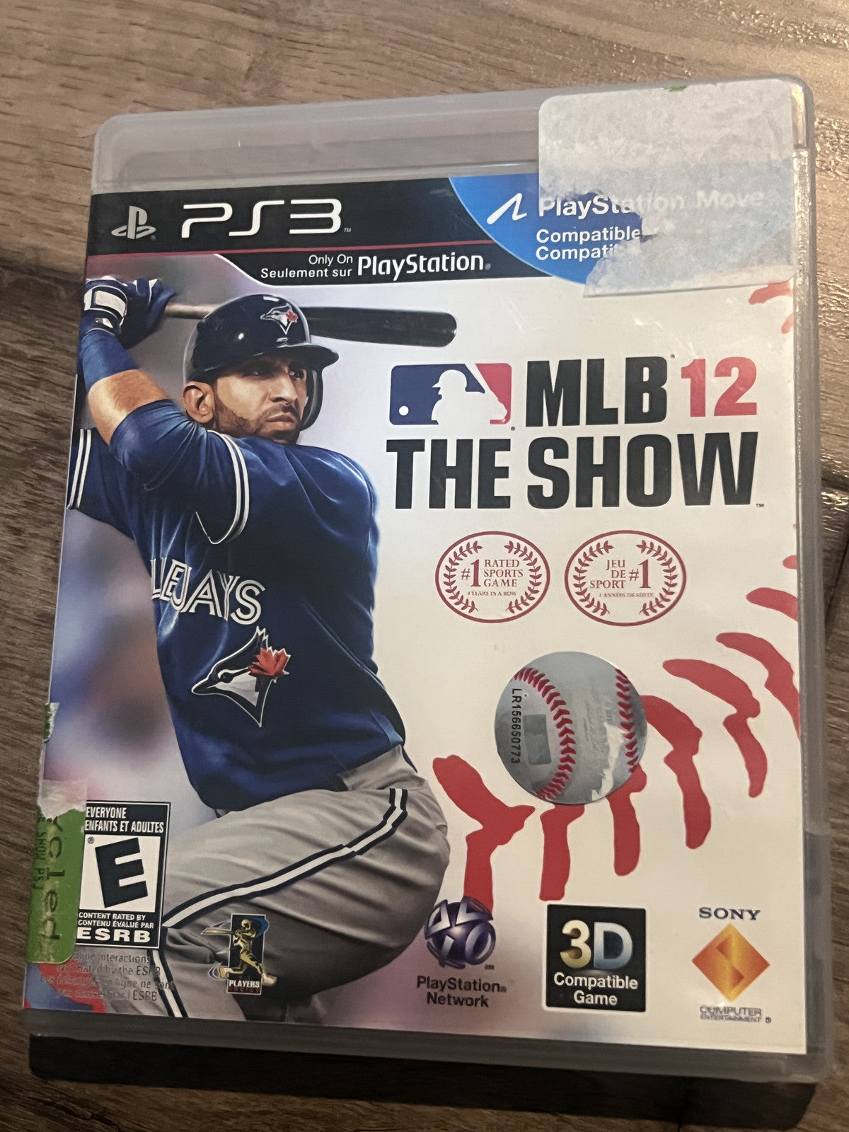MLB 12: The Show (Sony Playstation 3 PS3, 2012) NO MANUAL