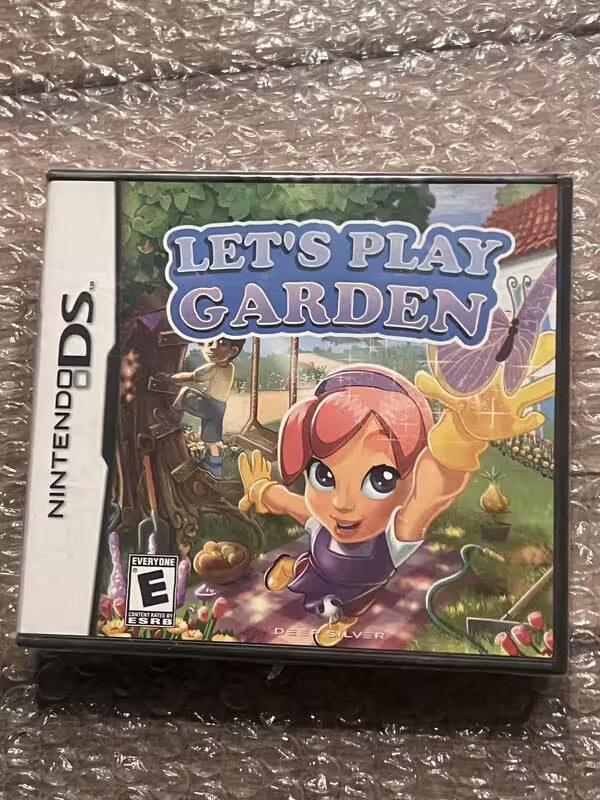 Let's Play Garden (Nintendo DS, 2010) BRAND NEW SEALED