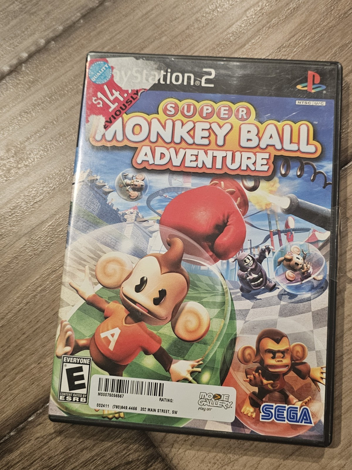 Super Monkey Ball Adventure (Sony Playstation 2 PS2, 2006) CIB COMPLETE