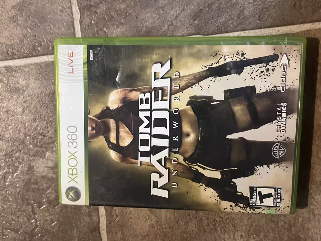 Tomb Raider Underworld (Microsoft Xbox 360, 2008) CIB COMPLETE