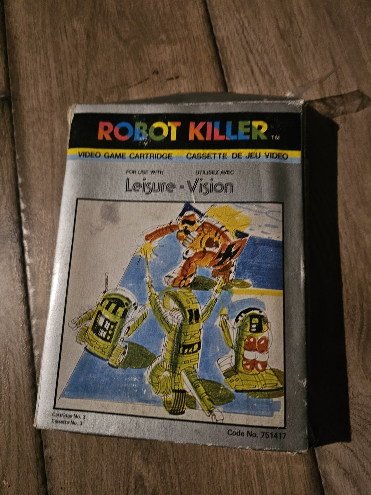 Robot Killer (Leisure Vision Arcadia) CANADIAN NO MANUAL