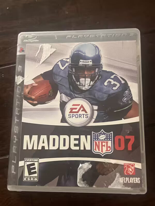 Madden NFL 07 (Sony Playstation 3, 2006) NO MANUAL