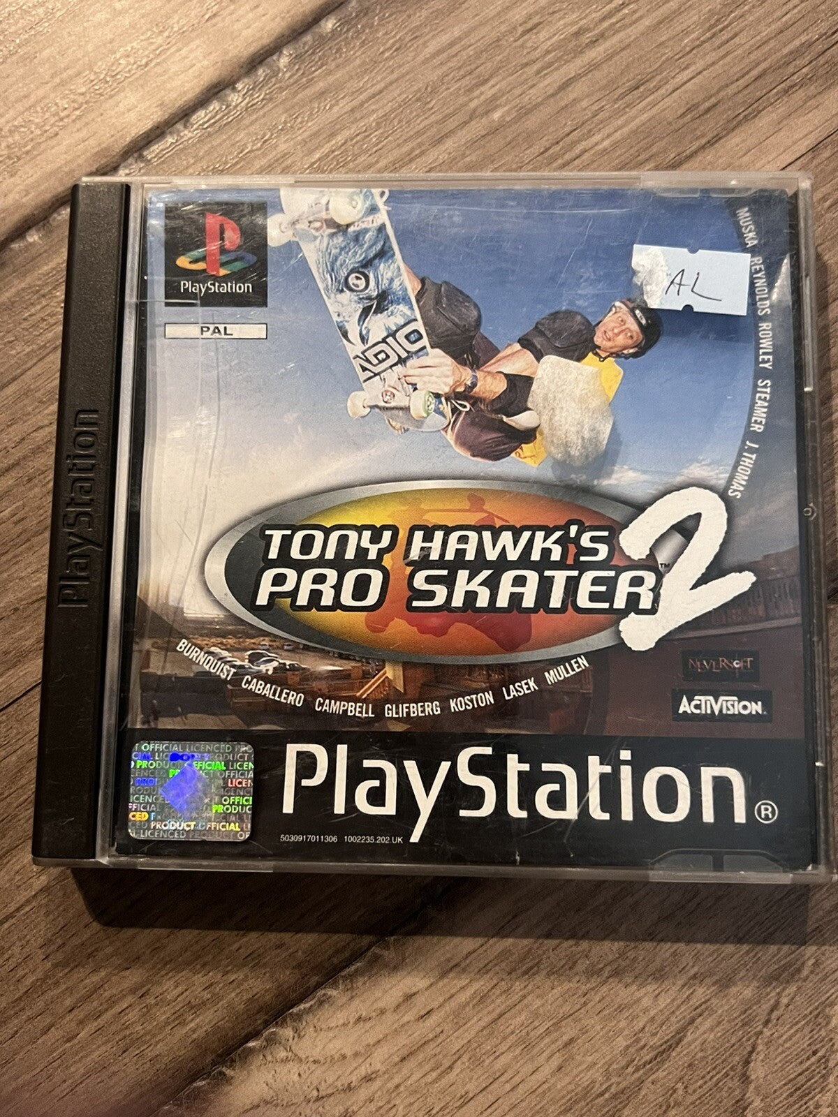 Tony Hawk’s Pro Skater 2 (Sony PlayStation 1, 2000) CIB PAL