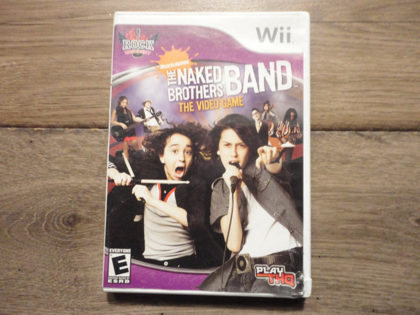 The Naked Brothers Band - The Video Game (Nintendo Wii, 2008) CIB