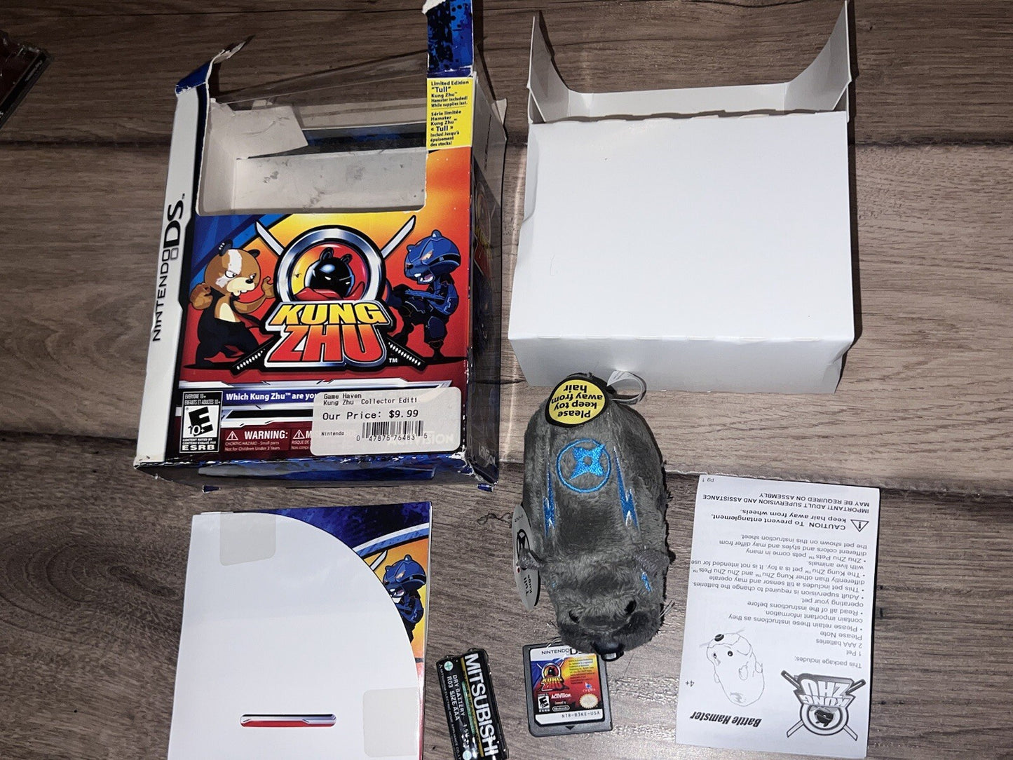 Kung Zhu: Limited Edition (Nintendo DS, 2010) CIB OPEN BOX