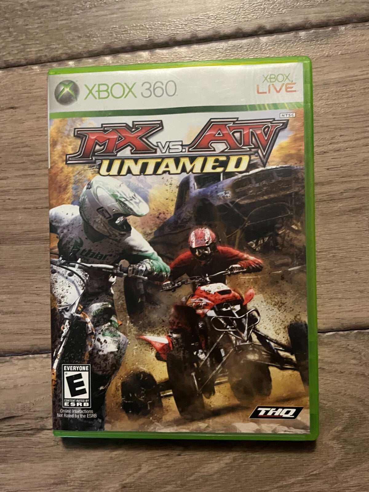 MX Vs ATV Untamed (Microsoft Xbox 360, 2007) NO MANUAL